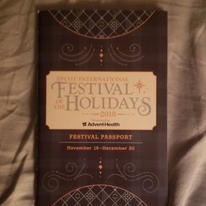 Epcot Festival of the Holidays 2018 Passport